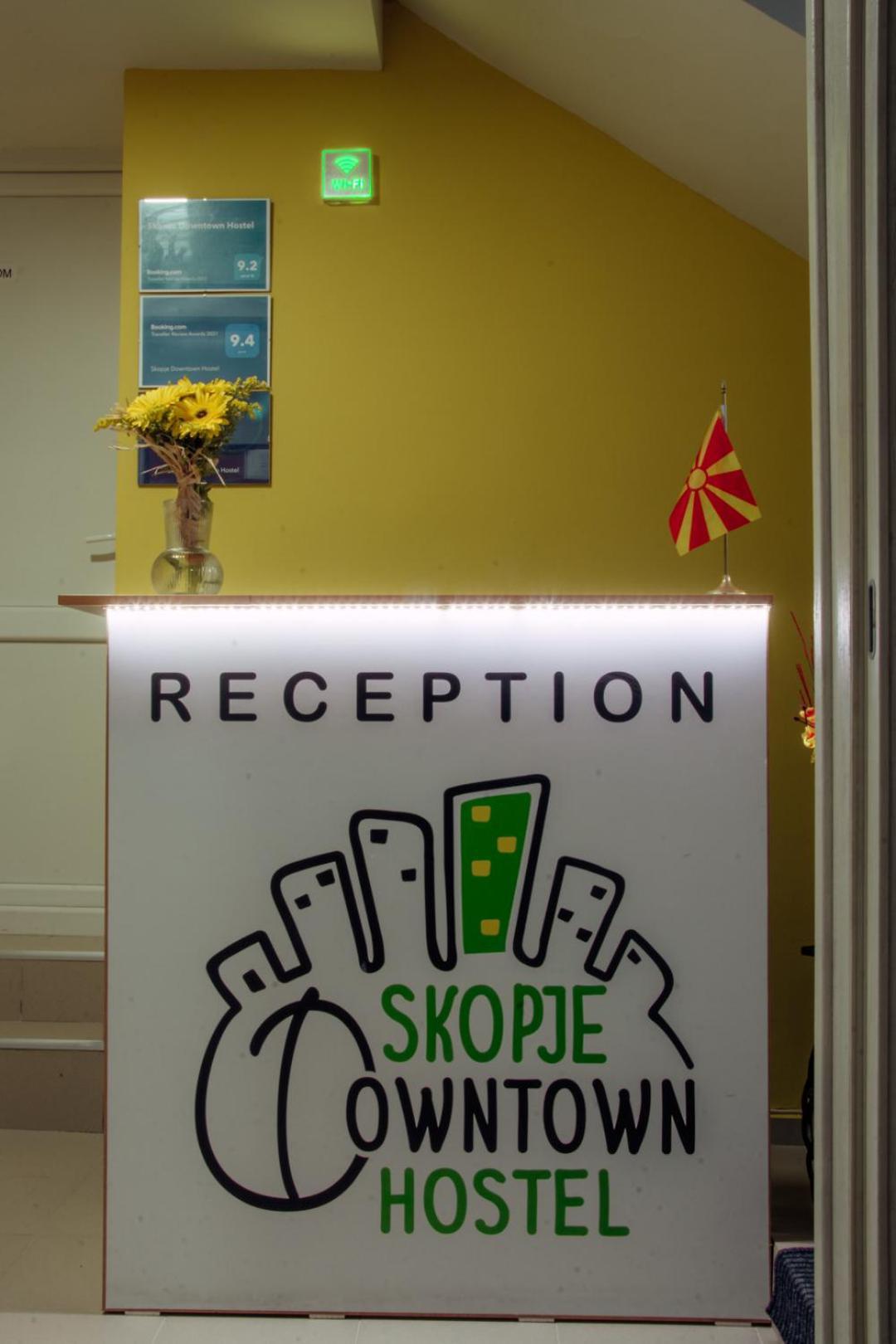 Skopje Downtown Hostel Exterior photo